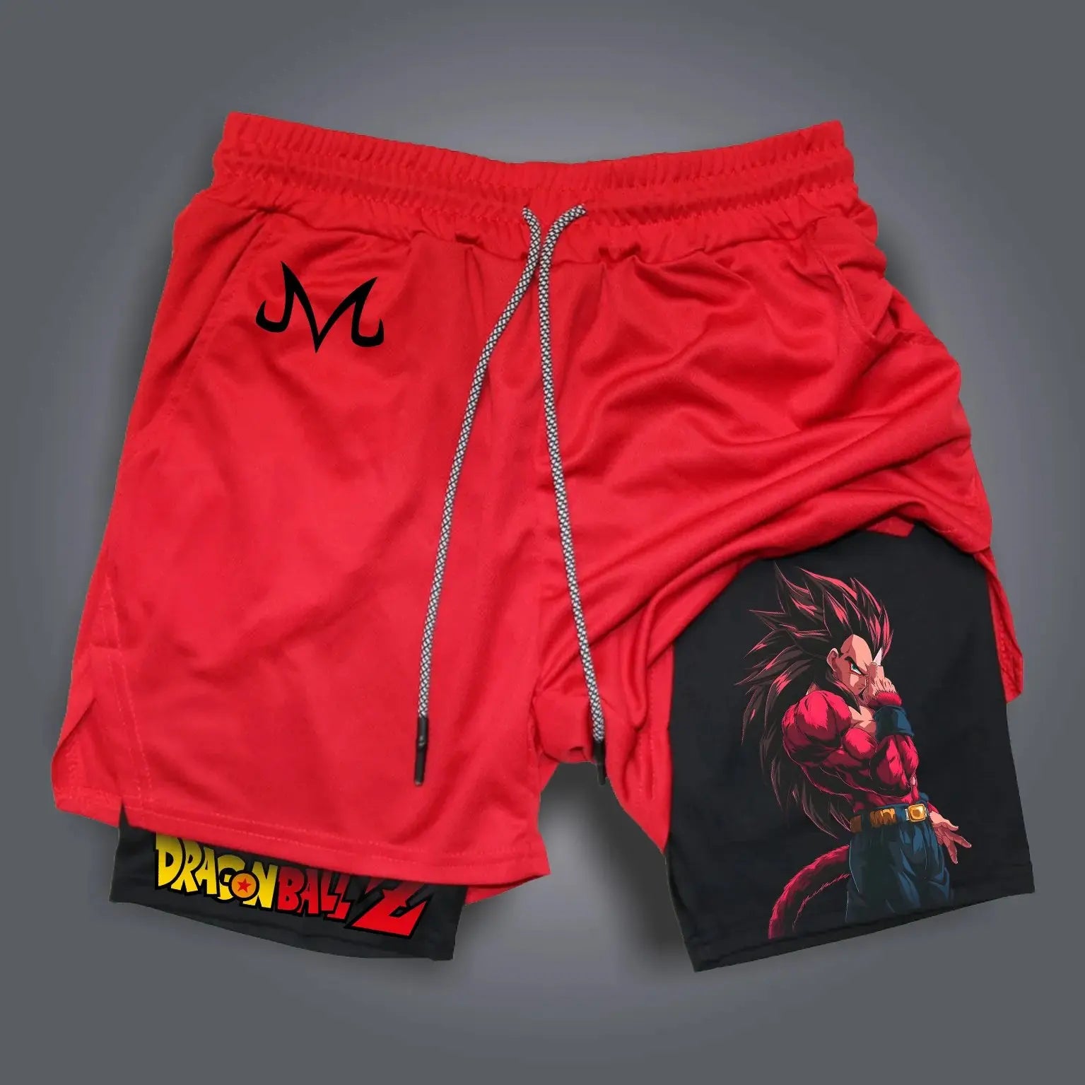 Sportovní kraťasy s kompresní podšívkou (DragonBallZ)