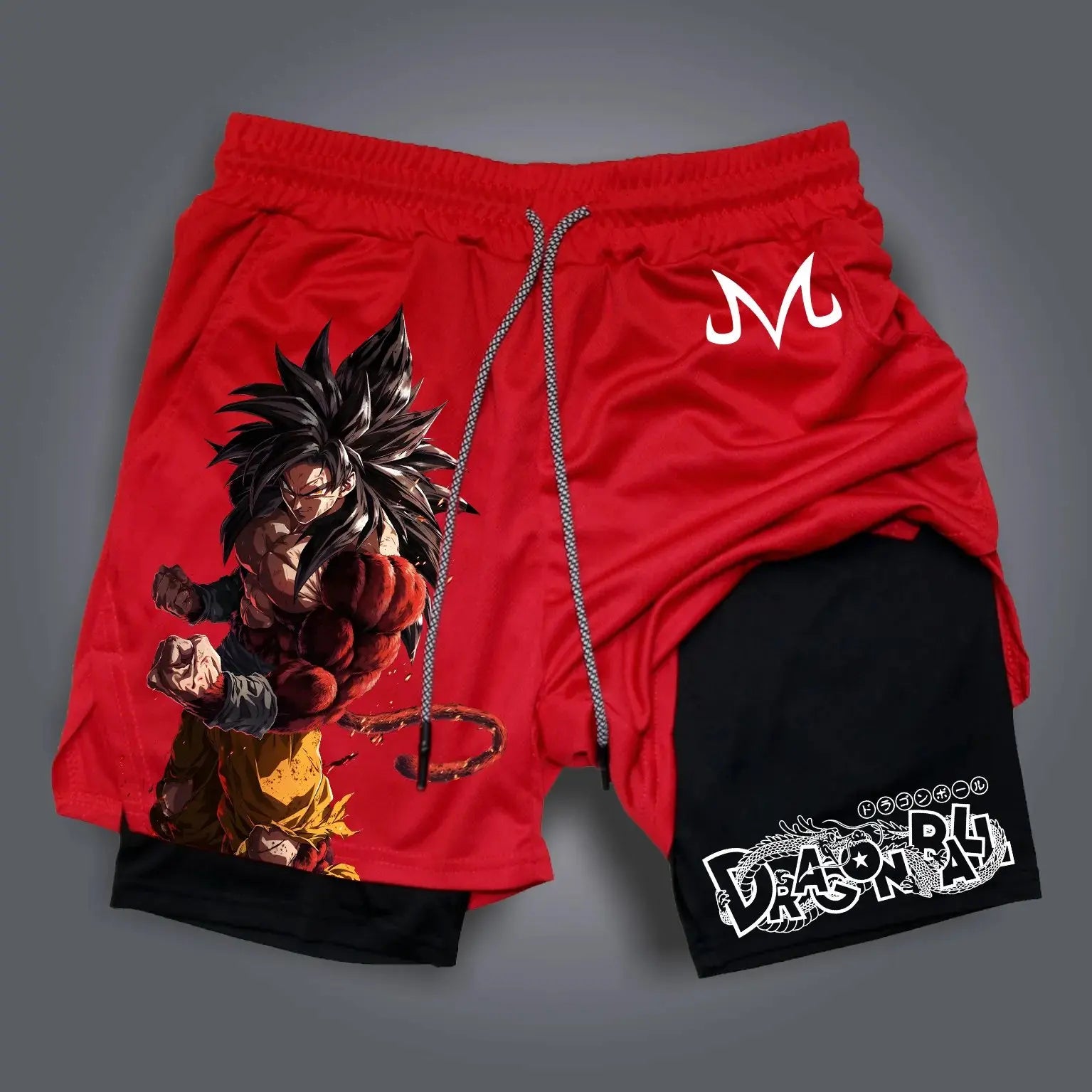 Sportovní kraťasy s kompresní podšívkou (DragonBallZ)