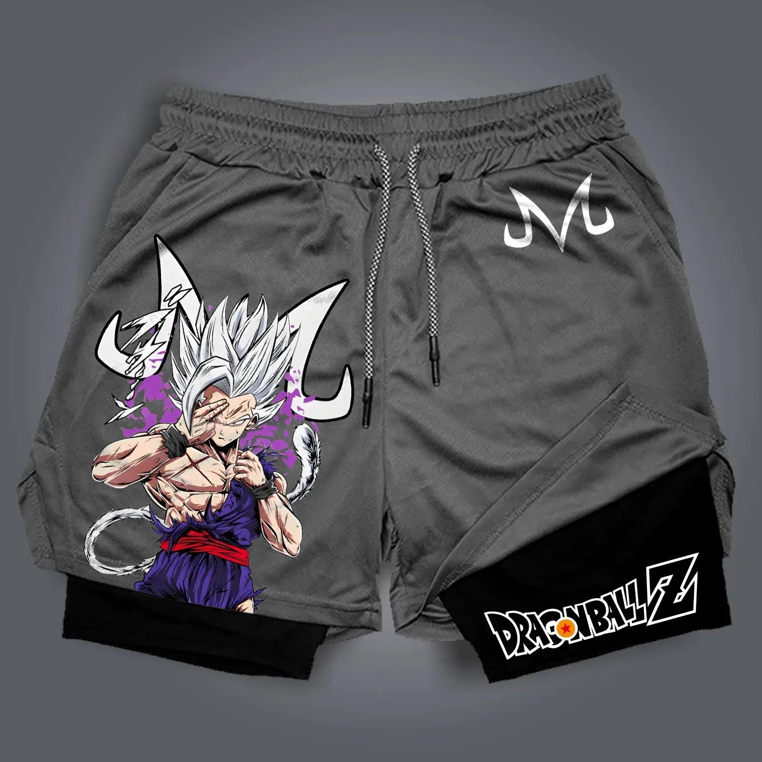 Sportovní kraťasy s kompresní podšívkou (DragonBallZ)