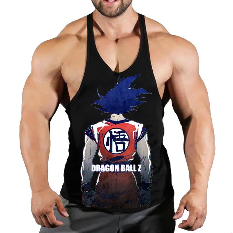 Dragon Ball Tílko Son Goku (Kakarotto Saiyan)