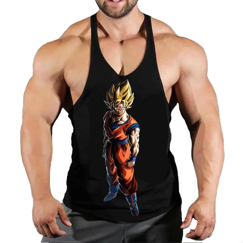 Dragon Ball Tílko Son Goku (Kakarotto Saiyan)