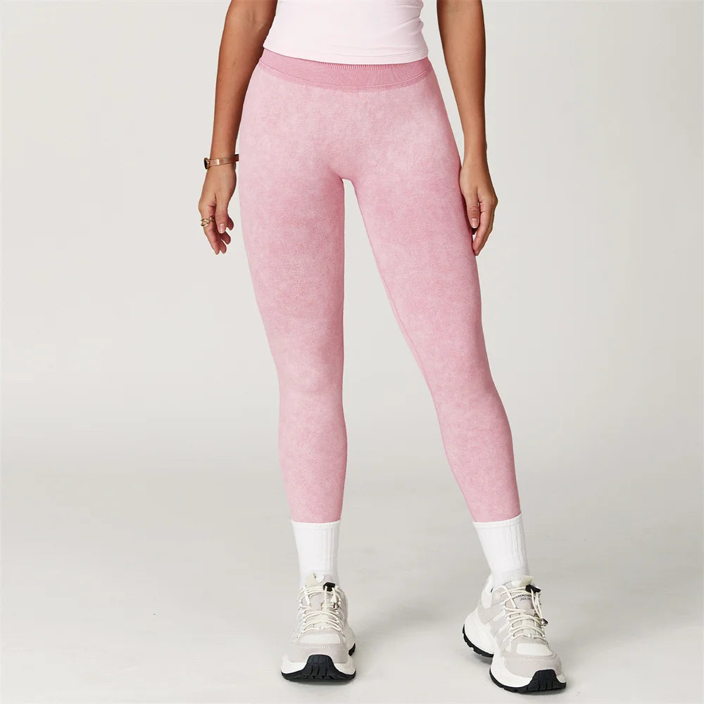 Dámské sportovní legíny s vysokým pasem – Scrunch Bum