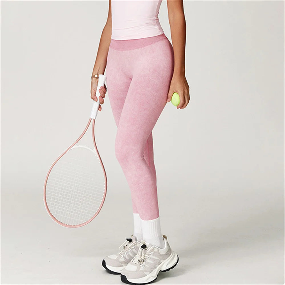 Dámské sportovní legíny s vysokým pasem – Scrunch Bum