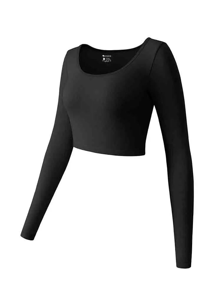 Dámský sportovní top s dlouhým rukávem – Seamless Yoga Long Sleeve