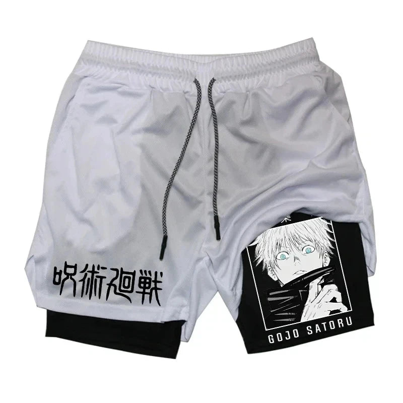 Sportovní kraťasy s kompresní podšívkou